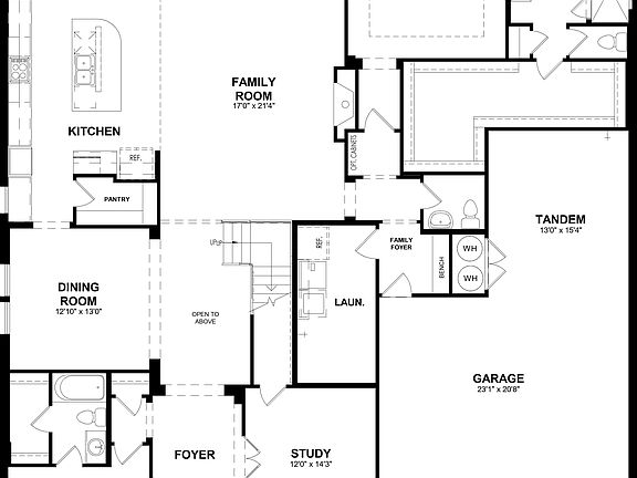 floor plan main level