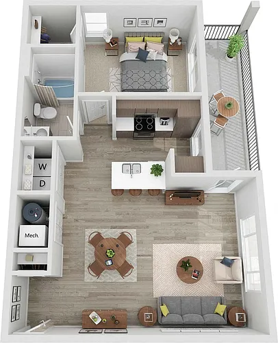 Floor plan A1C