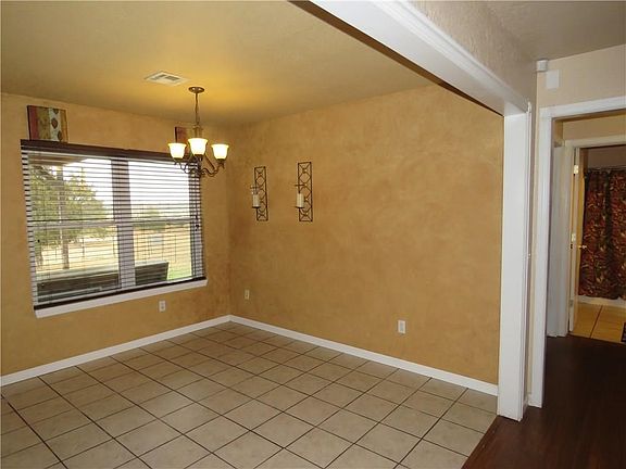 Dining room.  View of hall bathroom.
