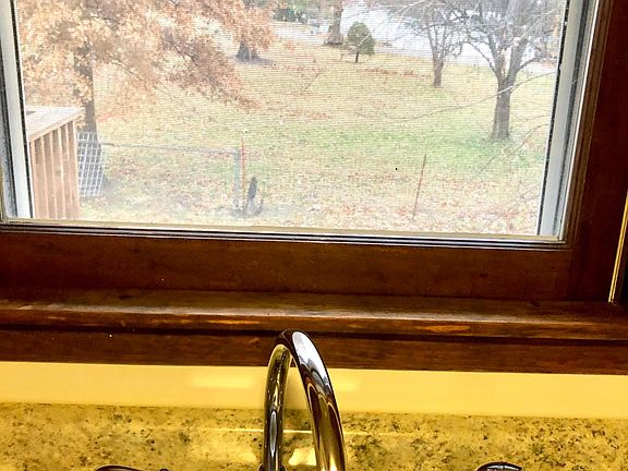 View from kitchen sink