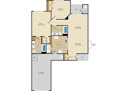 Floor plan Cedar I