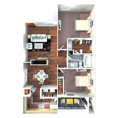 Floor plan St. Lucia