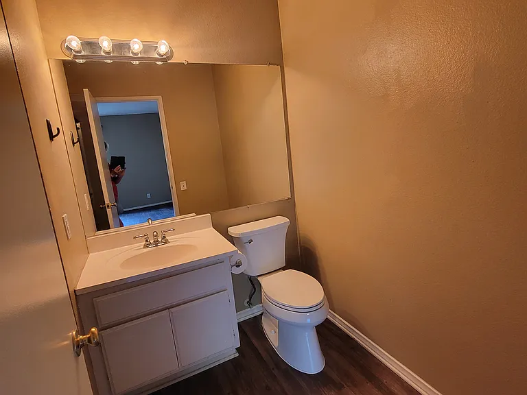 master bathroom with shower