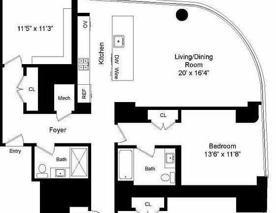 2nd image of 50 West St #42A