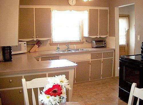 Freshed Painted Eat-in Kitchen