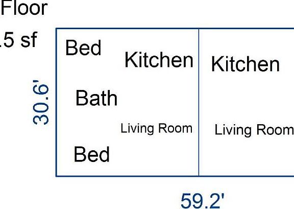 502-504 Hickory Rd Floor Plan