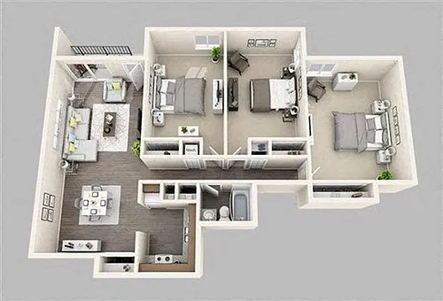 Floor plan Monterey