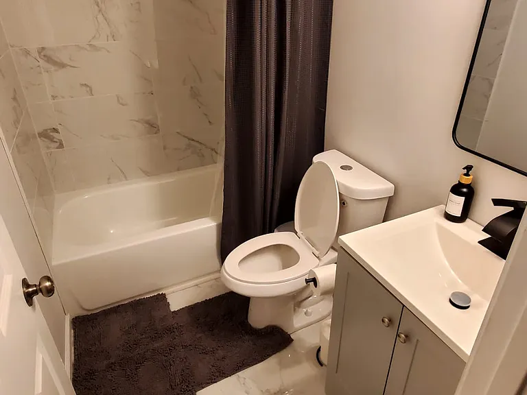 sample - furnished bathroom- 1st floor