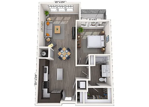 Floor plan A4