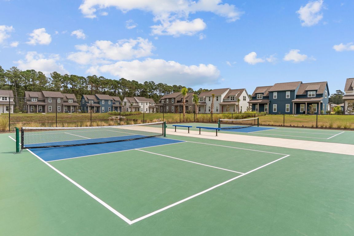 Two Pickleball Courts