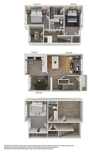 Floor plan Oak *Newly Renovated Homes