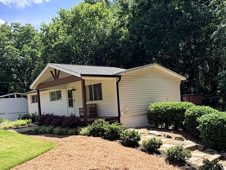 Large covered front porch