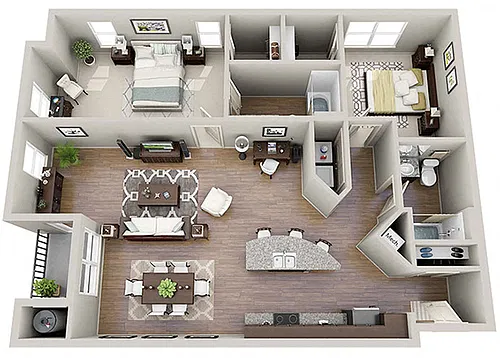 Floor plan The Blanc A