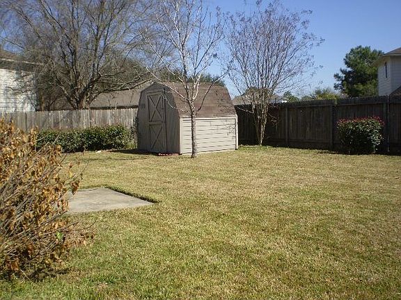 large backyard