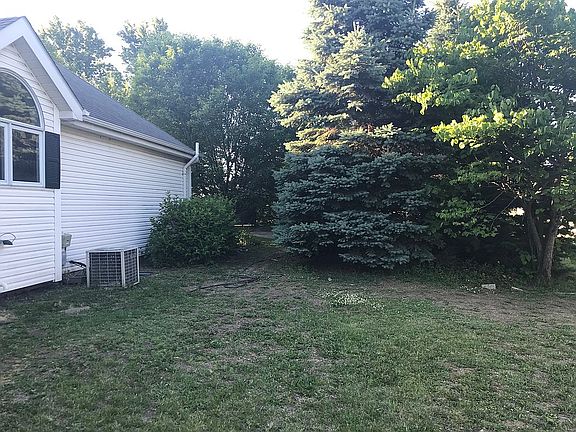 East side of house 