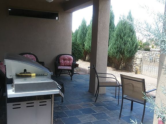 Back Patio Side View