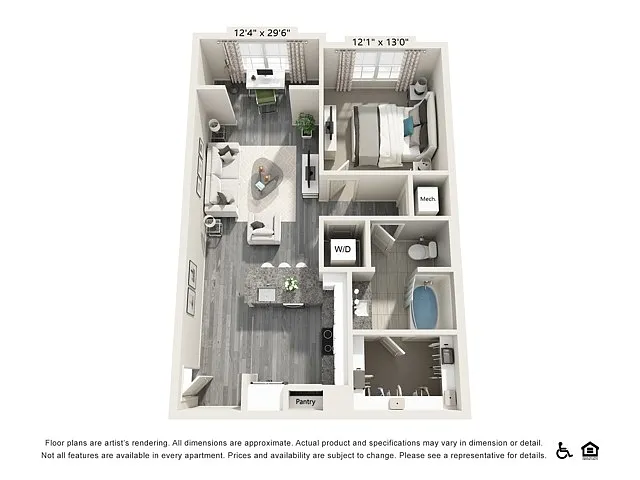 Floor plan A1-S