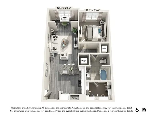 Floor plan A1-S