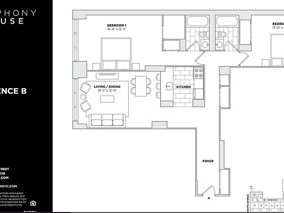 2nd image of 235 W 56th St APT 15B