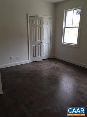 One of three bedrooms