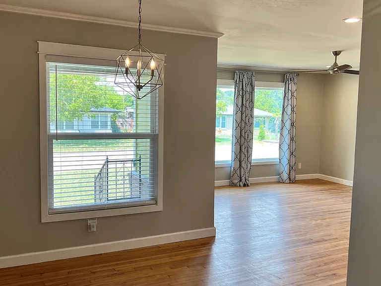 Dining room looking towards living room