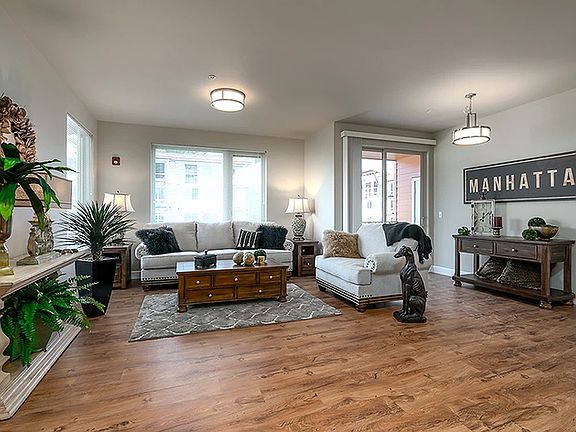 Living Room with Large Windows for Natural Light