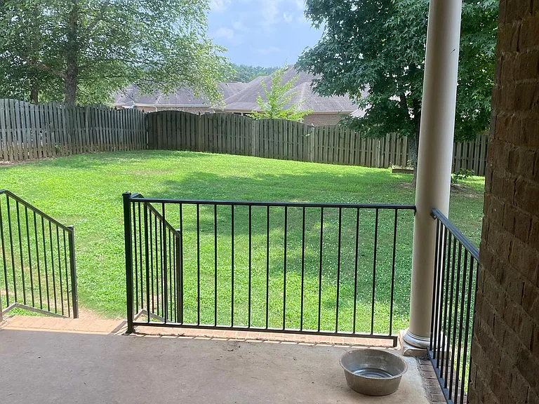 Covered patio
