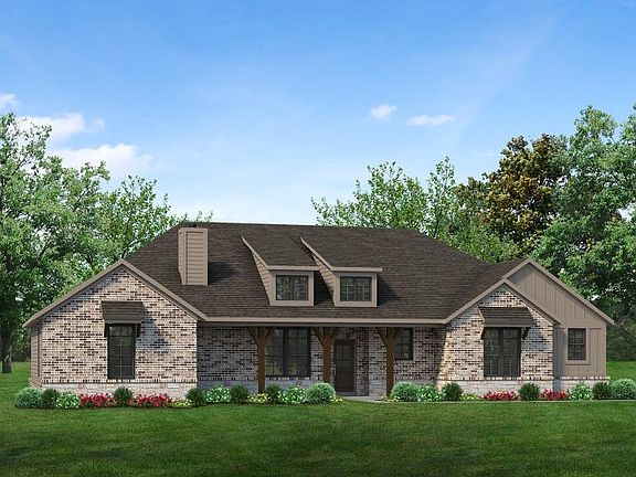 Elevation D- 2,107 square feet