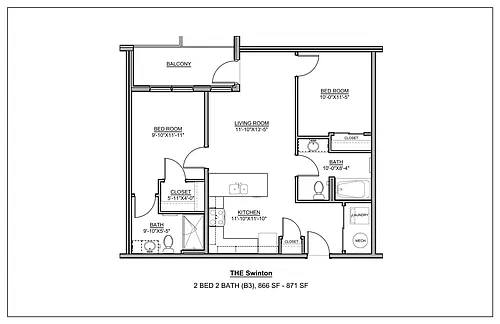 Floor plan The Swinton