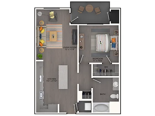 Floor plan A1