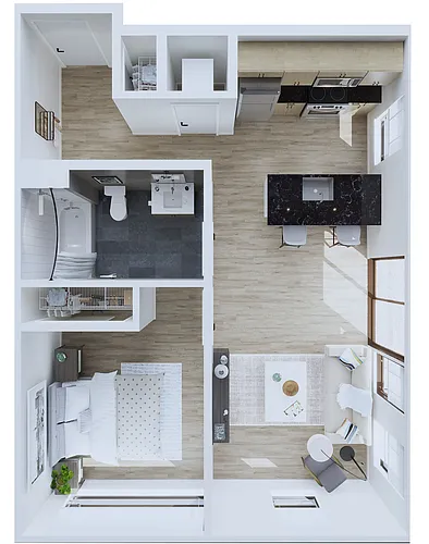 Floor plan A1-H