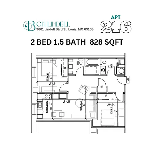 Floor plan 216