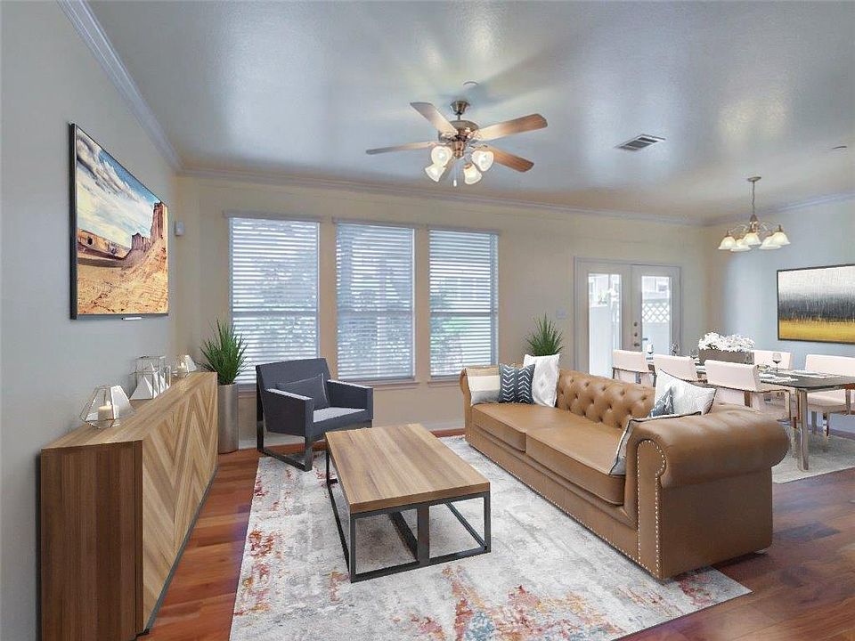 Virtual Staging of Living Room