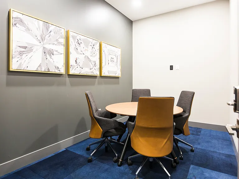 Technology Lounge with Private Offices, Work from Home Spaces, and Mac Computers