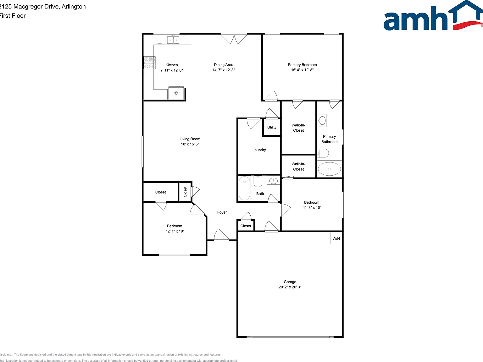 3 bed, 2.0 bath, 1635 sqft, $2,300 — Photo 2