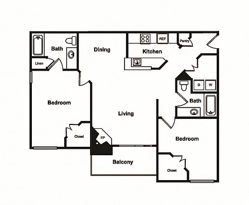 Floor plan B1