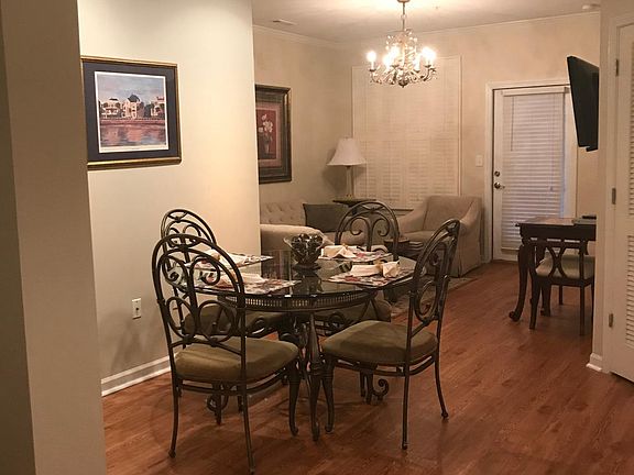 Looking from front door - dining and living area