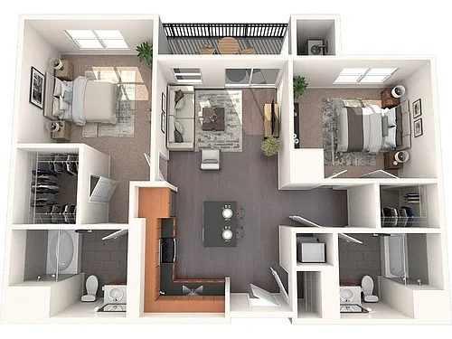 Floor plan B1