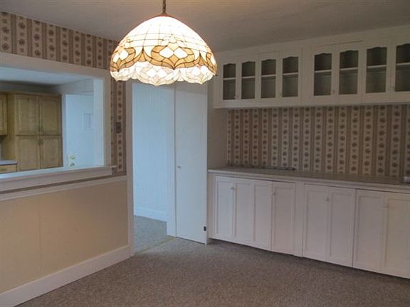 built in cabinets in dining room