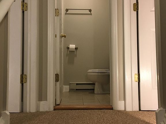Upstairs hall and bathroom.