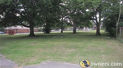 Large fenced in backyard