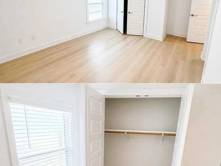 Bedroom 2 with private ensuite bathroom and spacious closet