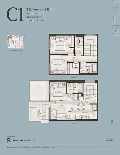 Floor plan Townhome