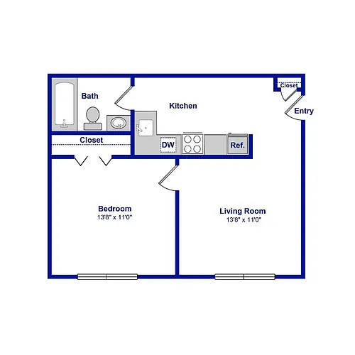 Floor plan Oak-Available Now