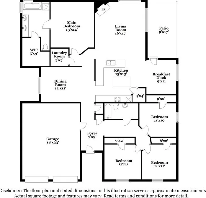 4 bed, 2.0 bath, 1840 sqft, $2,245 — Photo 2