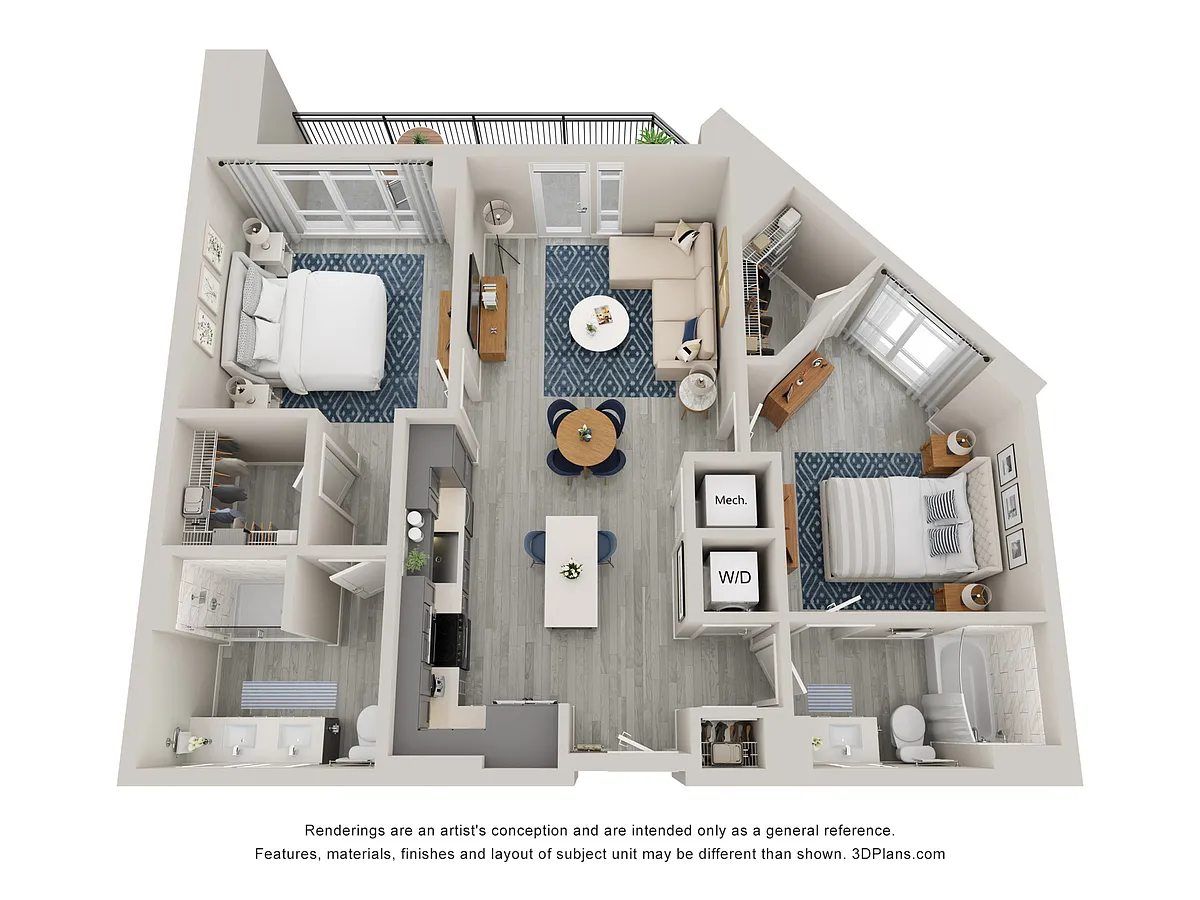 Floor plan B16