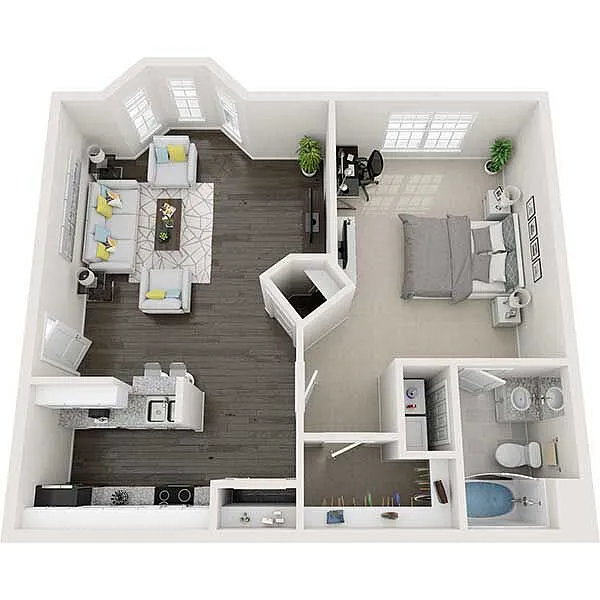 Floor plan Darby