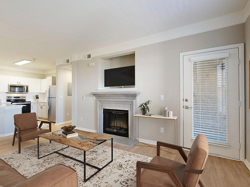 Newly Renovated Living Room with Fireplace
