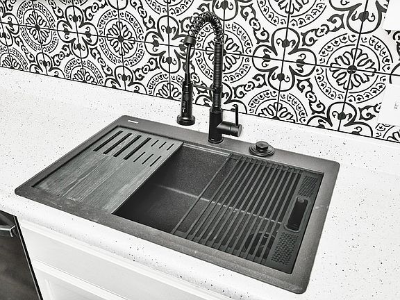 3. Custom Luxury Sink