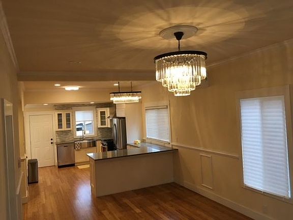 Air conditioned Kitchen & Living Room are part of one great space with lots of light.
